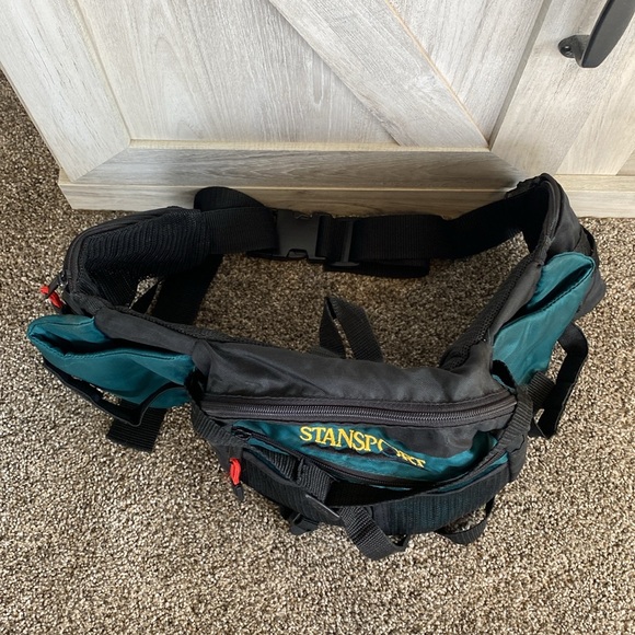 STANSPORT 2 BOTTLE CARRIER FANNY WAIST PACK Outdoor Hiking Camping Travel - Picture 7 of 12